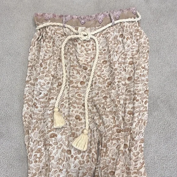 Anthropologie Ollari Tasseled Tapered Pants NWT - Picture 11 of 12